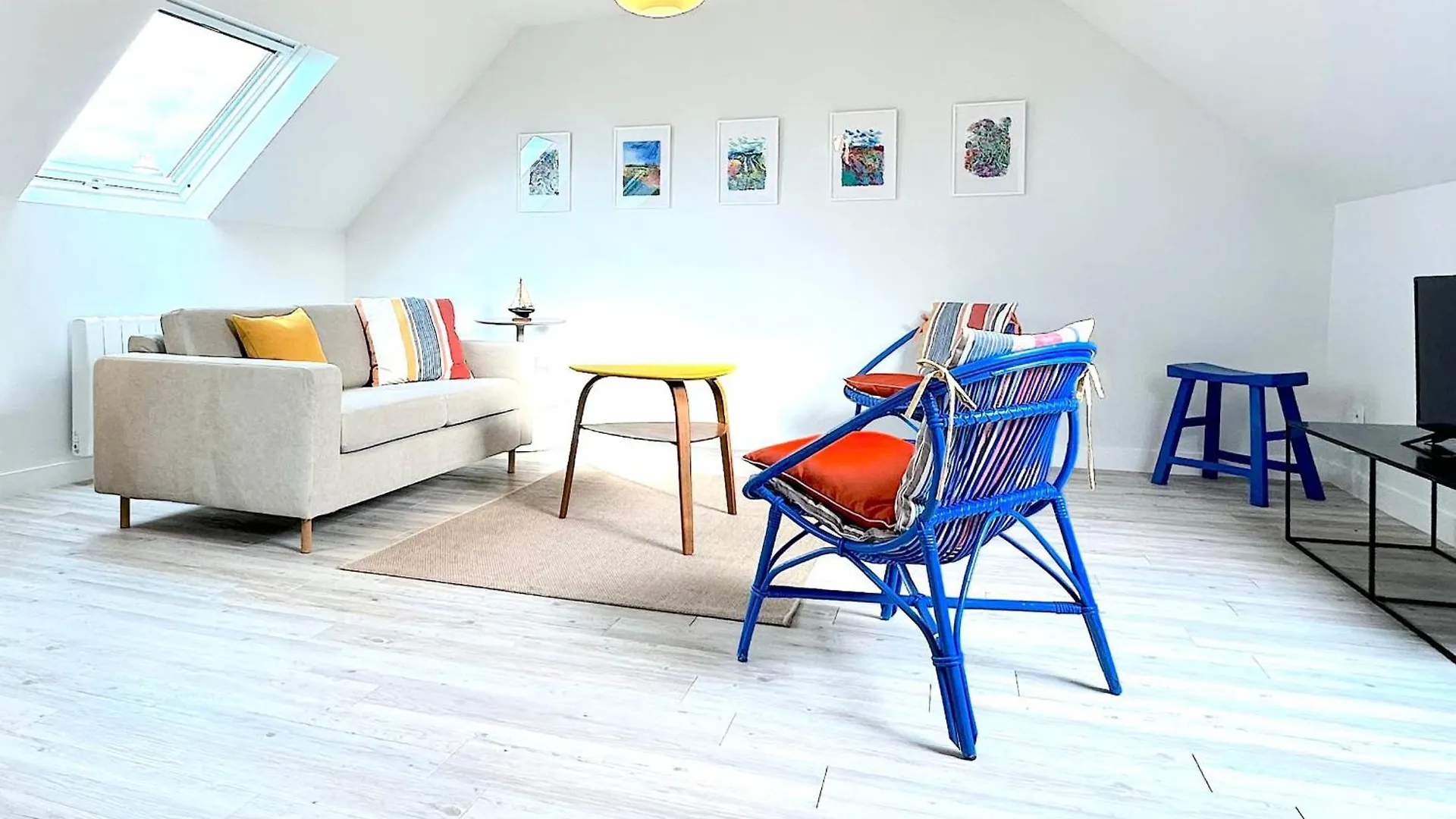 La Balise-Appart Dans Un Manoir-Vue Mer Et Jardin La Terre du Pont Apartman